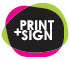Print Plus Sign Logo