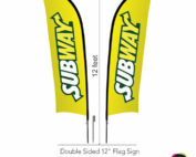 Fabric Flag Custom Print